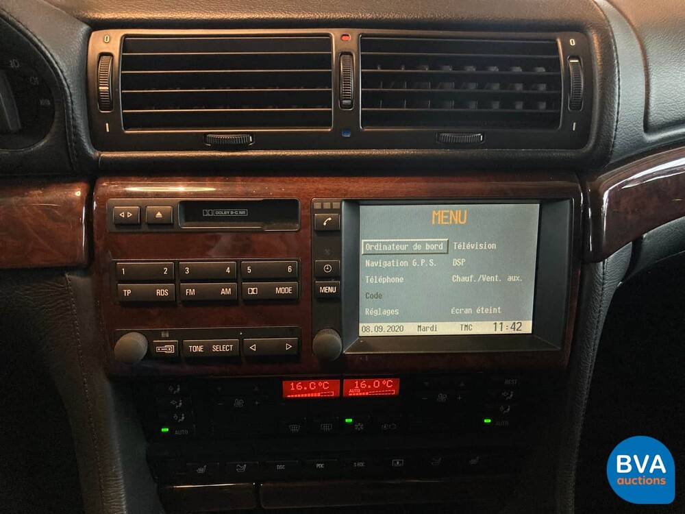 BMW 750iL L7 5.4 V12 Stretched 326 PS E38 1999.