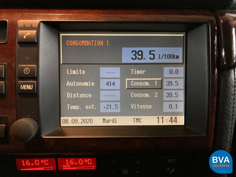 BMW 750iL L7 5.4 V12 Stretched 326 PS E38 1999.