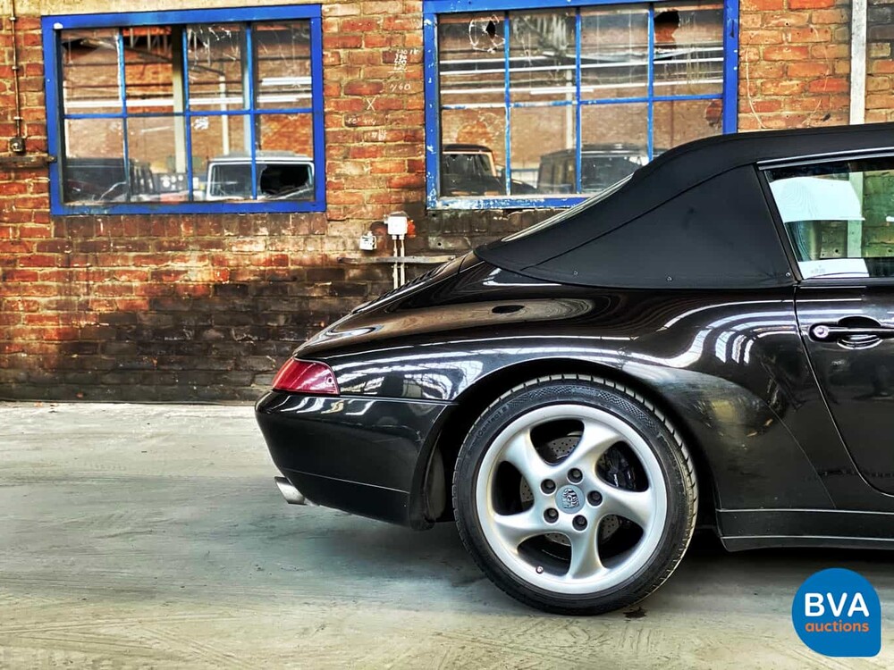 Porsche 911 Carrera Cabriolet 993 286pk 1996