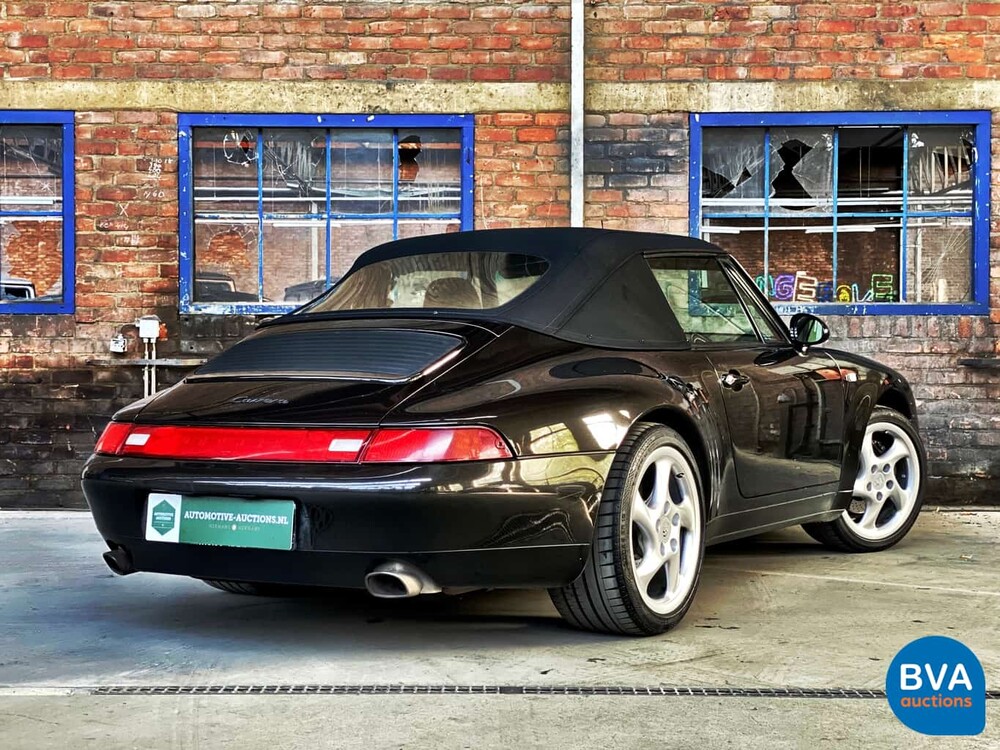 Porsche 911 Carrera Cabriolet 993 286pk 1996