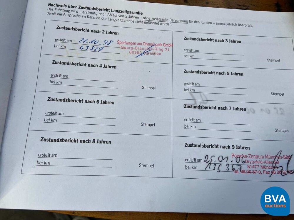 Porsche 911 Carrera Cabriolet 993 286pk 1996