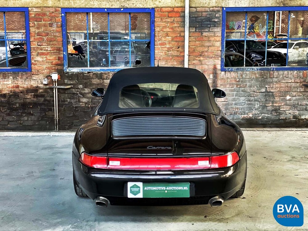 Porsche 911 Carrera Cabriolet 993 286pk 1996