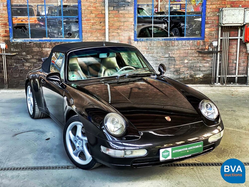Porsche 911 Carrera Cabriolet 993 286pk 1996