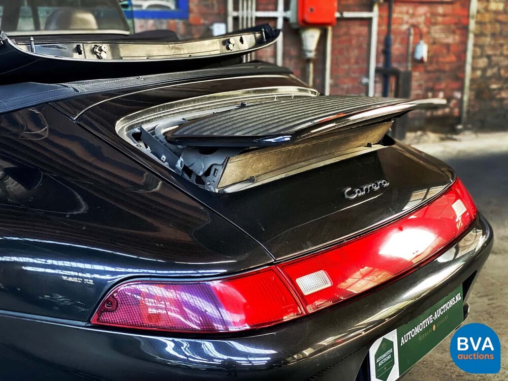 Porsche 911 Carrera Cabriolet 993 286pk 1996