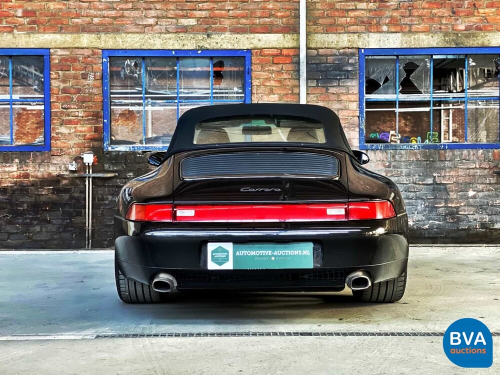 Porsche 911 Carrera Cabriolet 993 286pk 1996