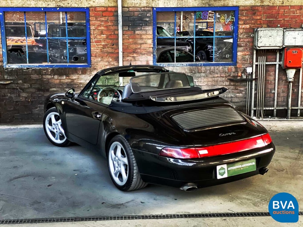 Porsche 911 Carrera Cabriolet 993 286pk 1996