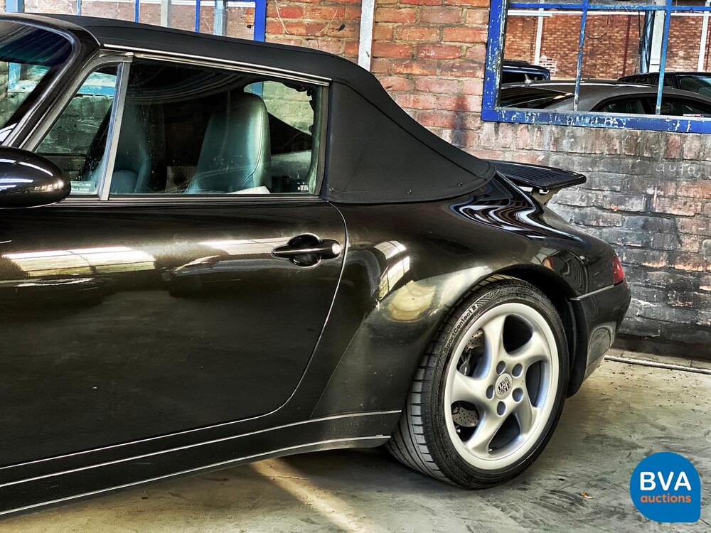 Porsche 911 Carrera Cabriolet 993 286pk 1996
