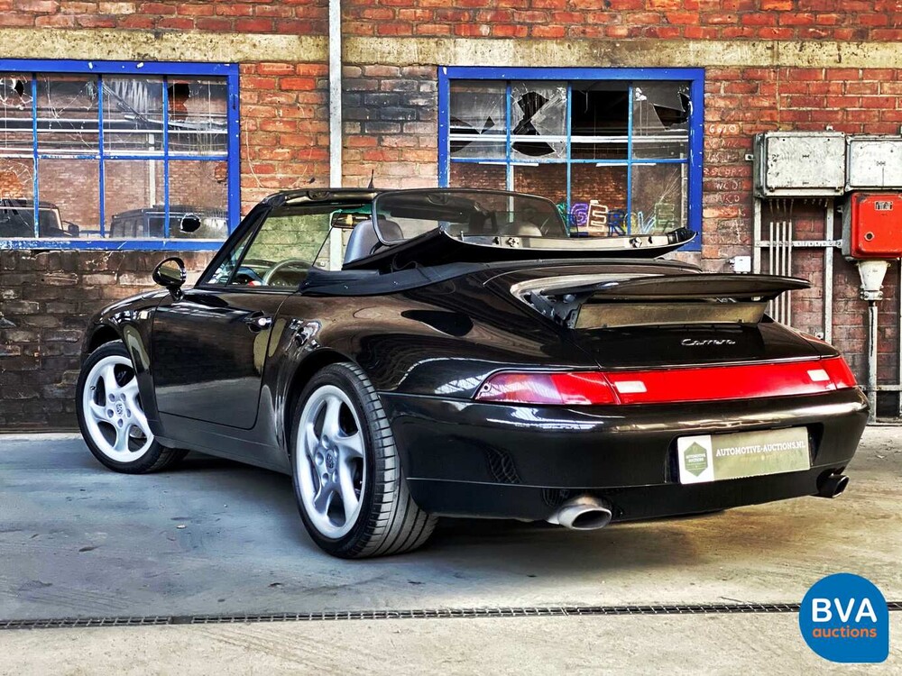 Porsche 911 Carrera Cabriolet 993 286pk 1996