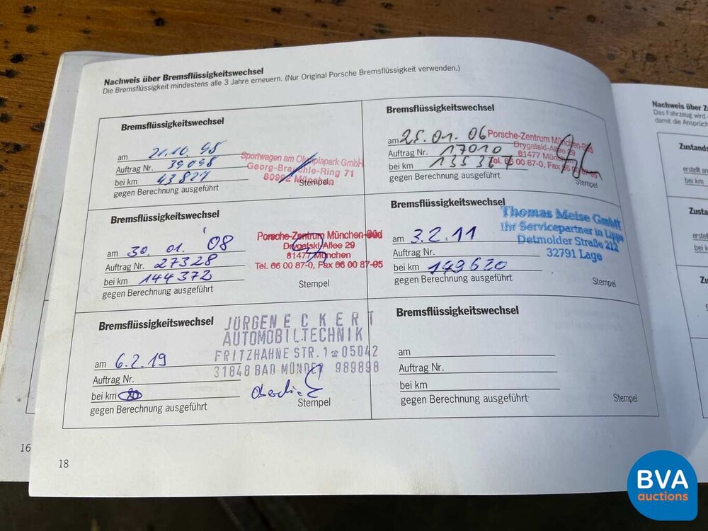 Porsche 911 Carrera Cabriolet 993 286pk 1996