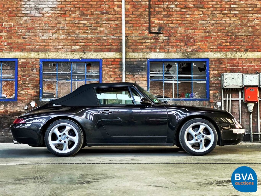 Porsche 911 Carrera Cabriolet 993 286pk 1996