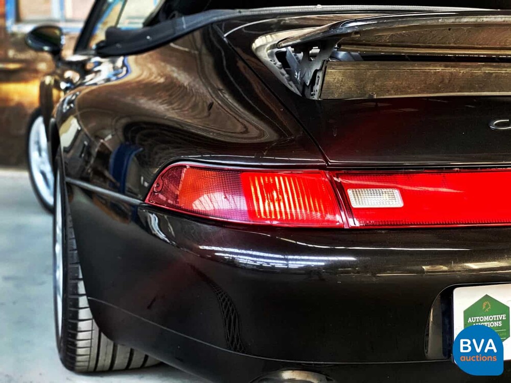 Porsche 911 Carrera Cabriolet 993 286pk 1996