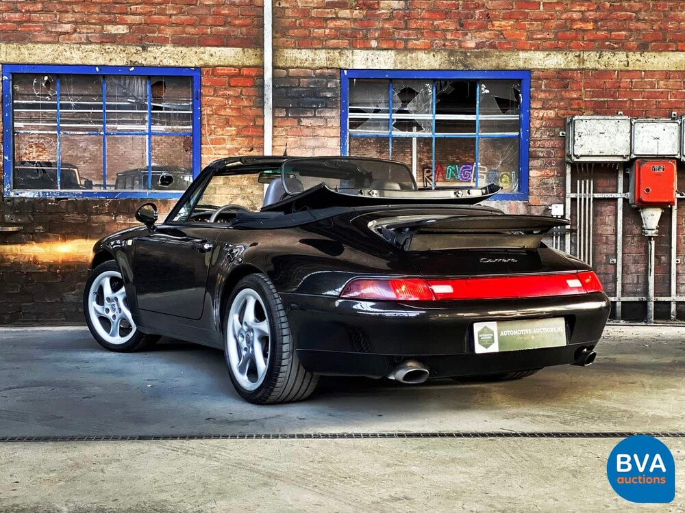 Porsche 911 Carrera Cabriolet 993 286pk 1996