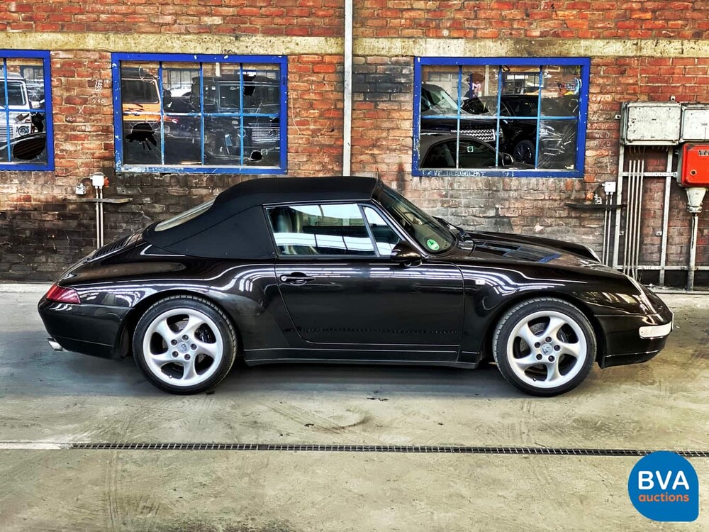 Porsche 911 Carrera Cabriolet 993 286pk 1996