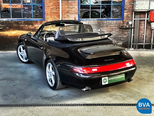 Porsche 911 Carrera Cabriolet 993 286pk 1996