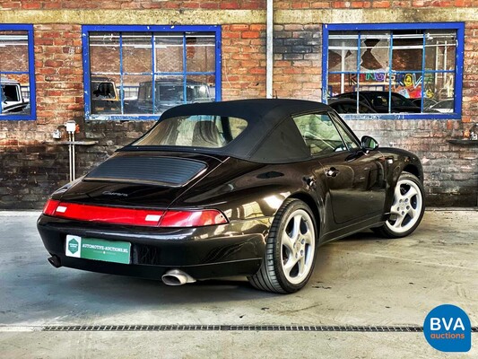 Porsche 911 Carrera Cabriolet 993 286pk 1996