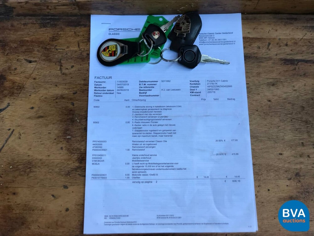 Porsche 911 Carrera 4 Cabriolet 3.6 964 1993, 27-FN-TK