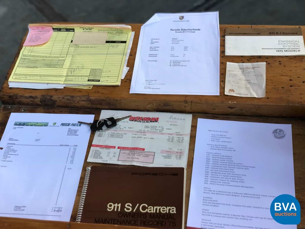 Porsche 911 S Coupe 1975 G-model