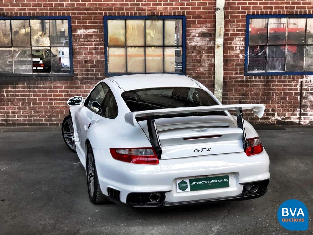 Porsche 911 GT2 Clubsport 530pk 2009, J-714-BG