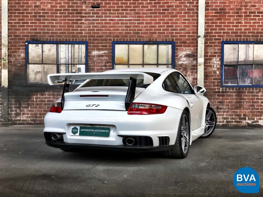 Porsche 911 GT2 Clubsport 530pk 2009, J-714-BG