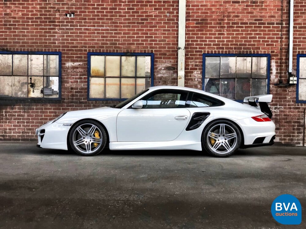 Porsche 911 GT2 Clubsport 530pk 2009, J-714-BG