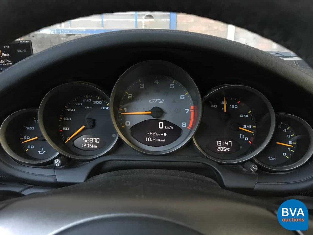Porsche 911 GT2 Clubsport 530pk 2009, J-714-BG
