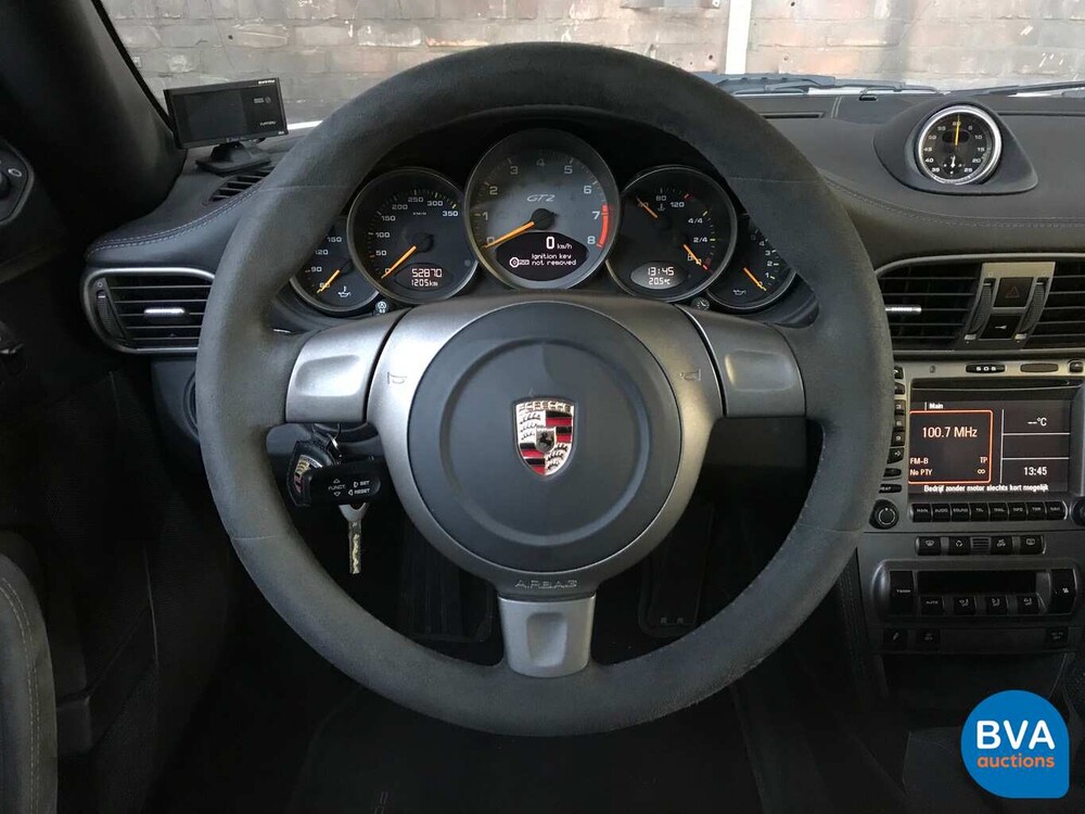 Porsche 911 GT2 Clubsport 530pk 2009, J-714-BG