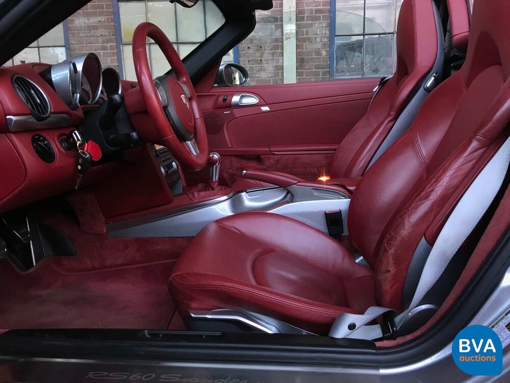 Porsche Boxster S RS60 Spyder 3.4 303pk 2008, G-038-VN