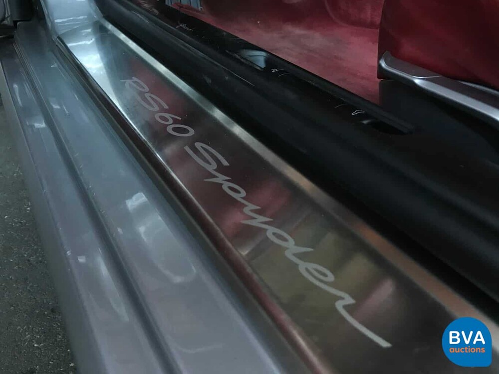 Porsche Boxster S RS60 Spyder 3.4 303pk 2008, G-038-VN