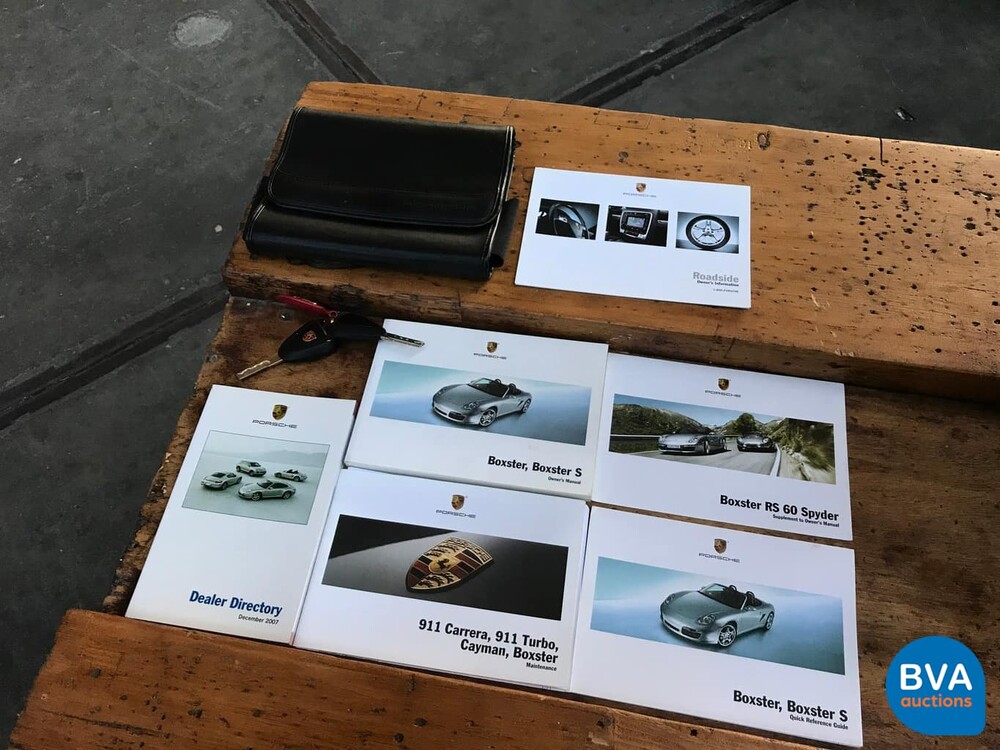 Porsche Boxster S RS60 Spyder 3.4 303pk 2008, G-038-VN