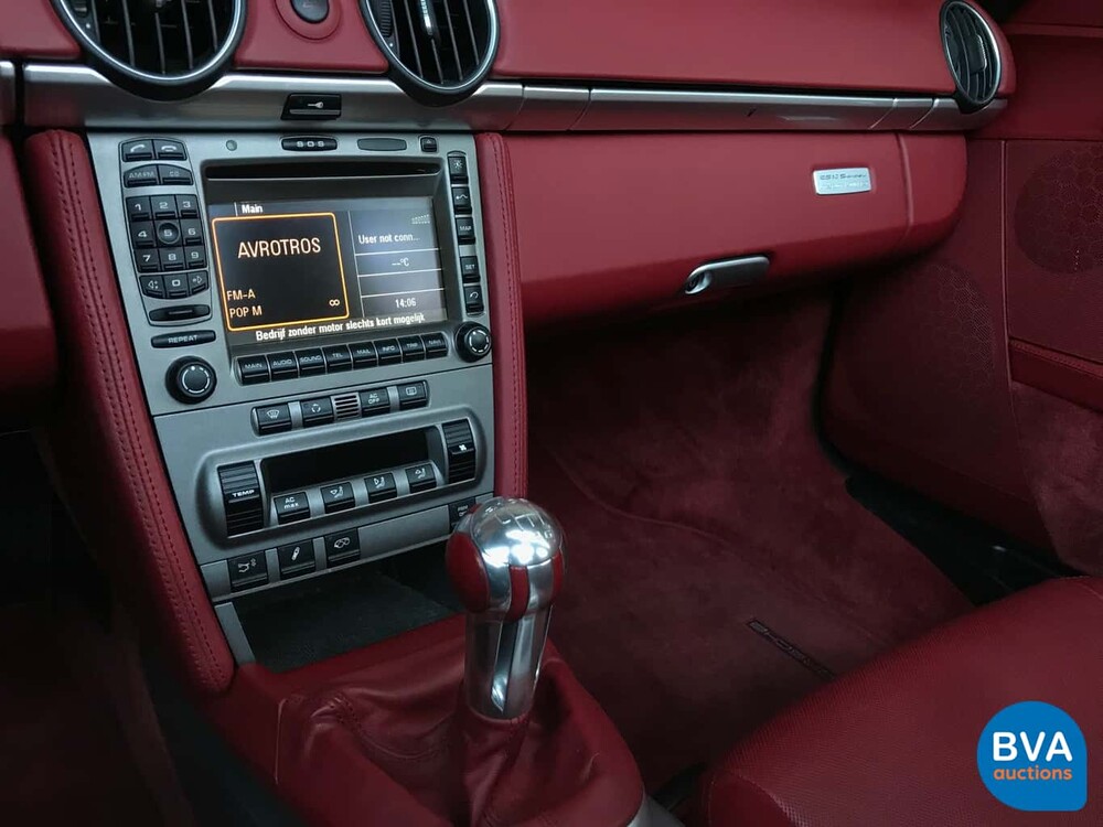 Porsche Boxster S RS60 Spyder 3.4 303pk 2008, G-038-VN