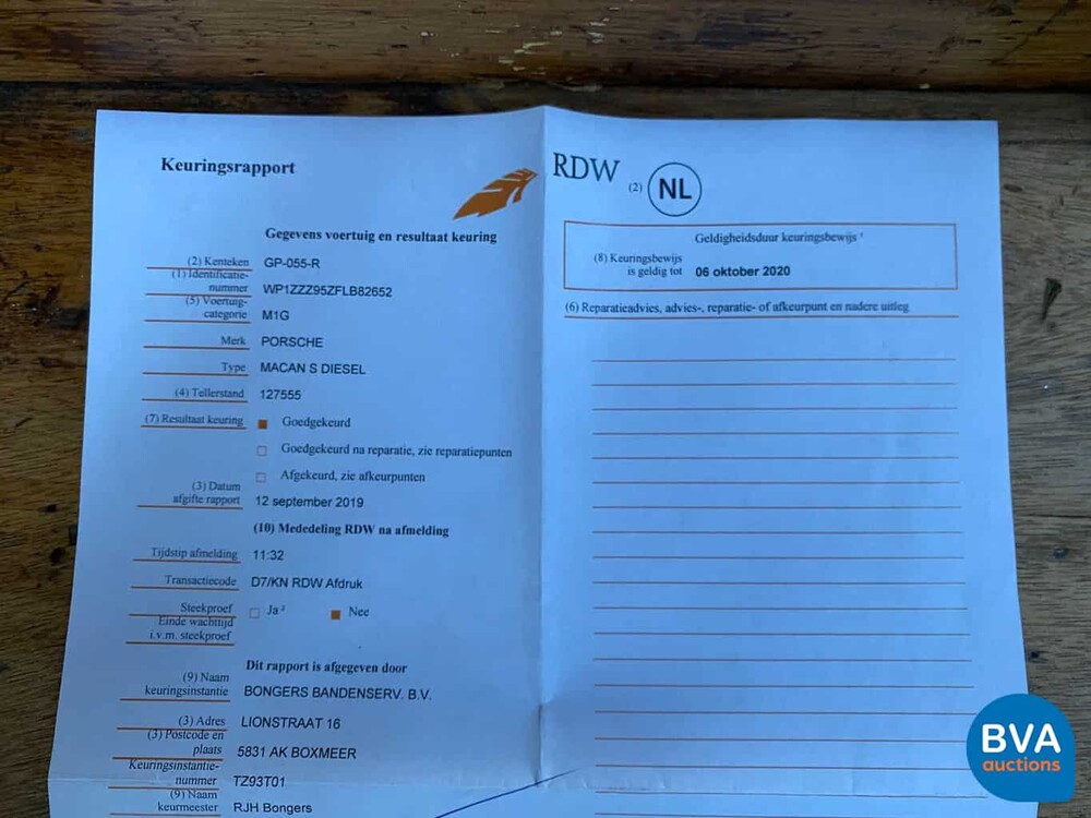 Porsche Macan S 3.0D 258pk Garantie 2014, GP-055-R