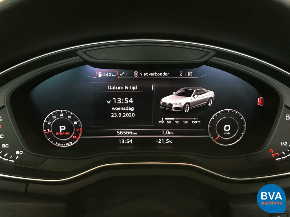 Audi A5 Cabriolet 2.0 TFSI Quattro 252 PS 2017, TH-198-Z.