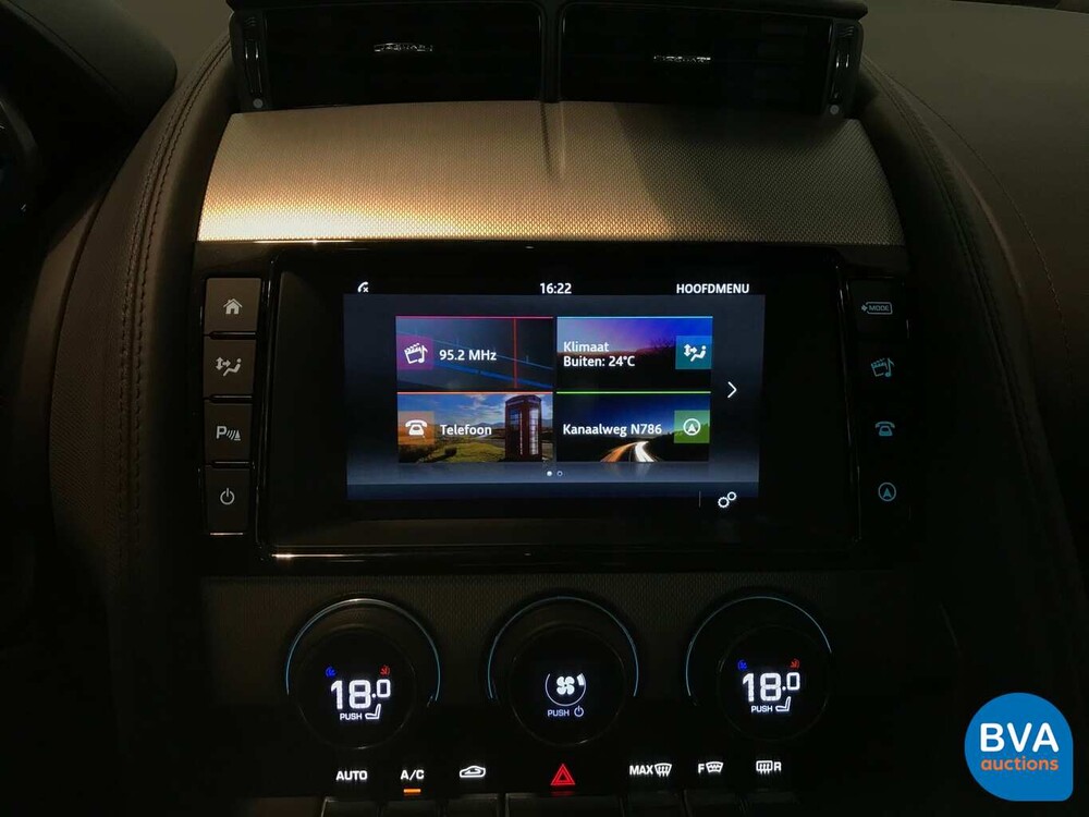 Jaguar F-Typ 3.0 V6 Coupé 340 PS 2017 Original NL, PD-713-N.