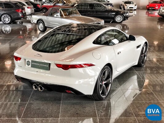 Jaguar F-Type 3.0 V6 Coupé 340pk 2017 Origineel NL, PD-713-N