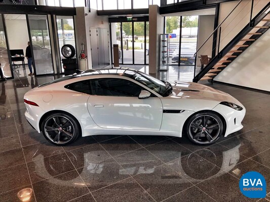 Jaguar F-Type 3.0 V6 Coupé 340pk 2017 Origineel NL, PD-713-N