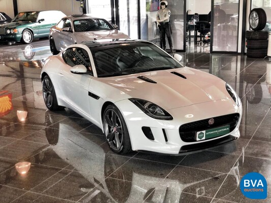 Jaguar F-Type 3.0 V6 Coupé 340pk 2017 Origineel NL, PD-713-N