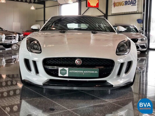 Jaguar F-Type 3.0 V6 Coupé 340pk 2017 Origineel NL, PD-713-N