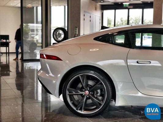 Jaguar F-Type 3.0 V6 Coupé 340pk 2017 Origineel NL, PD-713-N