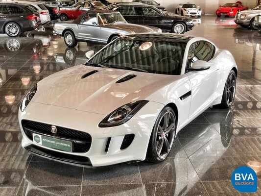 Jaguar F-Type 3.0 V6 Coupé 340pk 2017 Origineel NL, PD-713-N