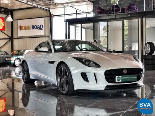 Jaguar F-Type 3.0 V6 Coupé 340pk 2017 Origineel NL, PD-713-N