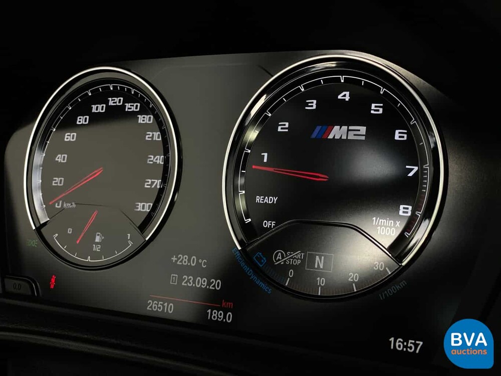 BMW M2 Competition Coupé 411 PS 2019 ORG-NL Garantie Individuelle Shadow-Line.