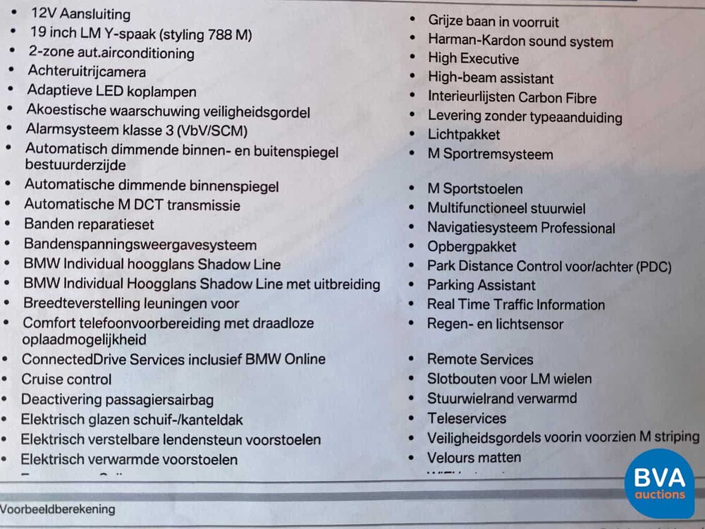 BMW M2 Competition Coupé 411 PS 2019 ORG-NL Garantie Individuelle Shadow-Line.