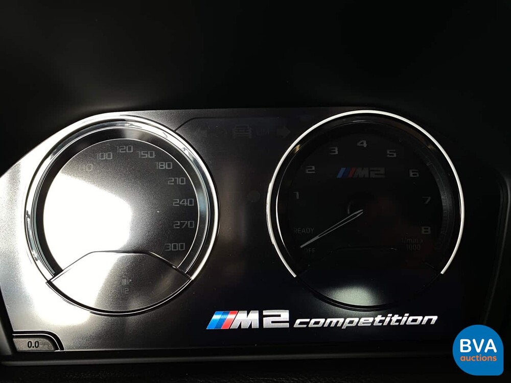 BMW M2 Competition Coupé 411 PS 2019 ORG-NL Garantie Individuelle Shadow-Line.