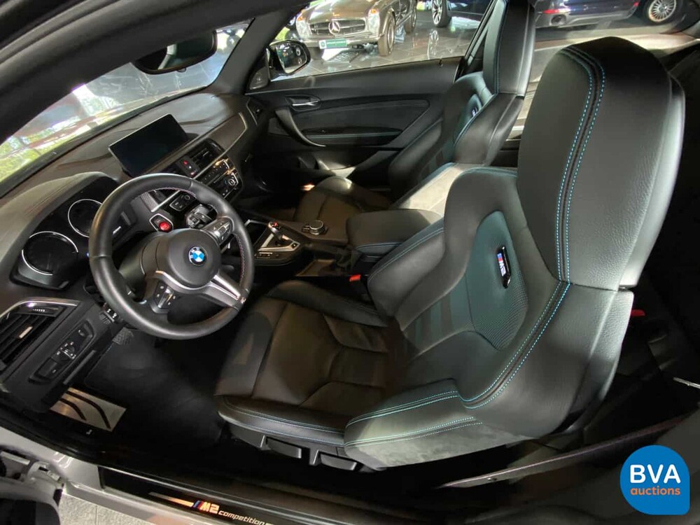 BMW M2 Competition Coupé 411 PS 2019 ORG-NL Garantie Individuelle Shadow-Line.