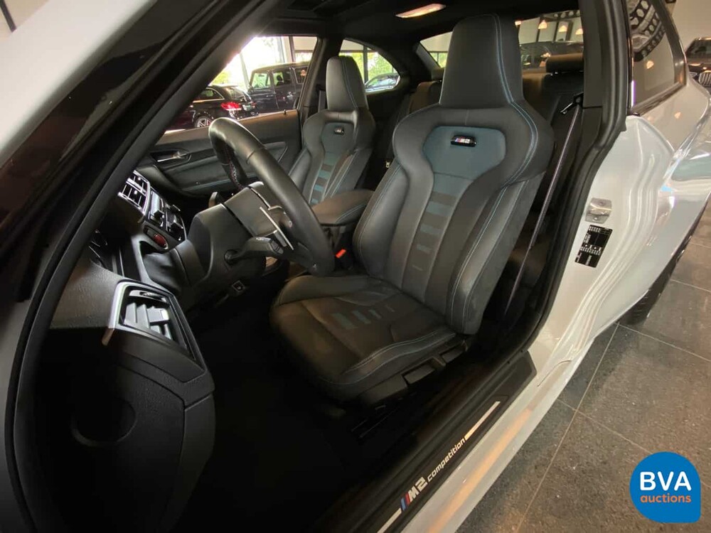 BMW M2 Competition Coupé 411 PS 2019 ORG-NL Garantie Individuelle Shadow-Line.