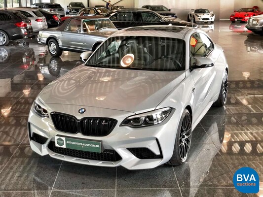 BMW M2 Competition Coupé 411hp 2019 ORG-NL Warranty Individual Shadow-Line.