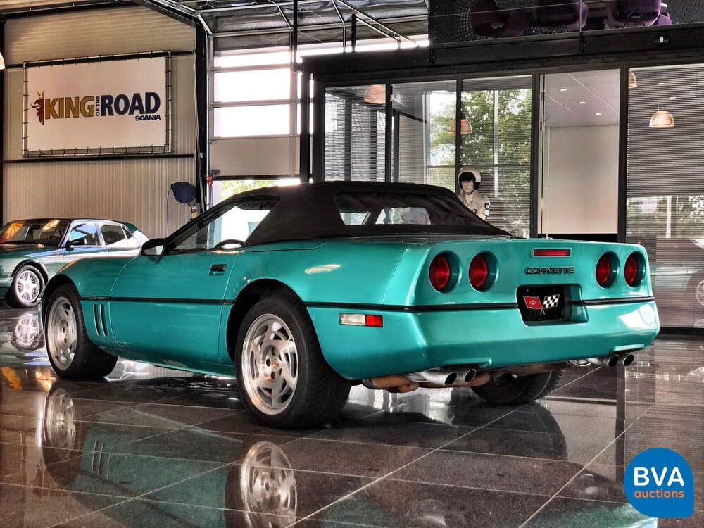 Chevrolet Corvette C4 Cabriolet 5.7 V8 246 PS 1990.