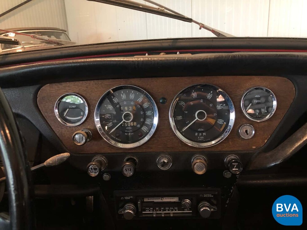 Triumph Spitfire Cabrio 1.3 MKIII 1969, 74-95-JE.