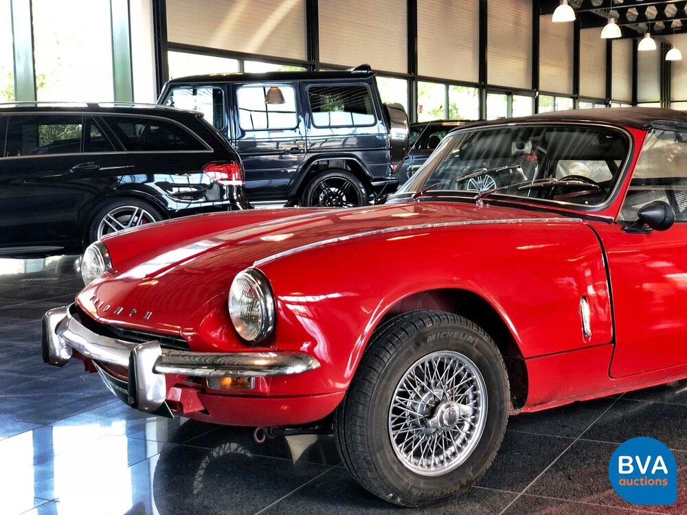 Triumph Spitfire Cabrio 1.3 MKIII 1969, 74-95-JE.
