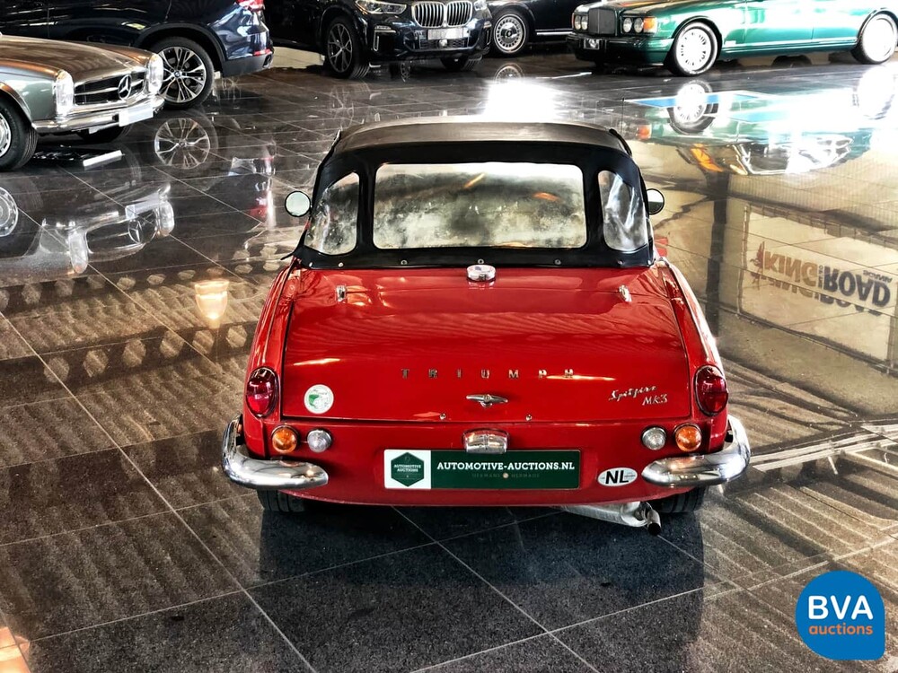 Triumph Spitfire Cabrio 1.3 MKIII 1969, 74-95-JE.